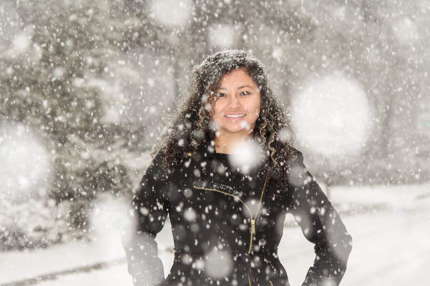 Snowy Portrait